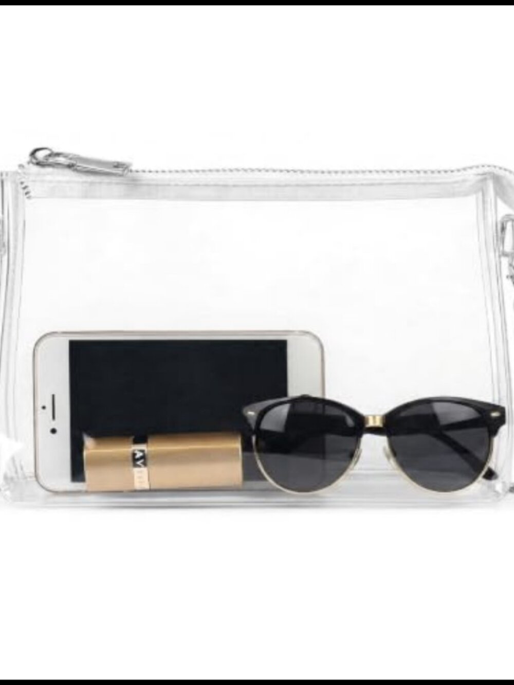 Clear Crossbody Purse Stadium Approved PVC Purse for Concert